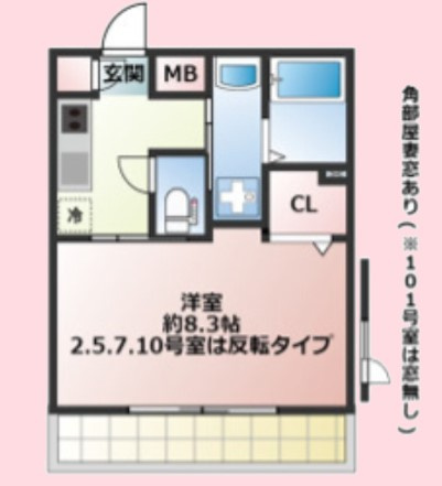 プロスぺリタ大宮Nの間取り