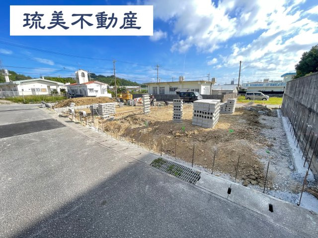 うるま市勝連南風原2期（全3棟）の外観|※2026.7.18撮影