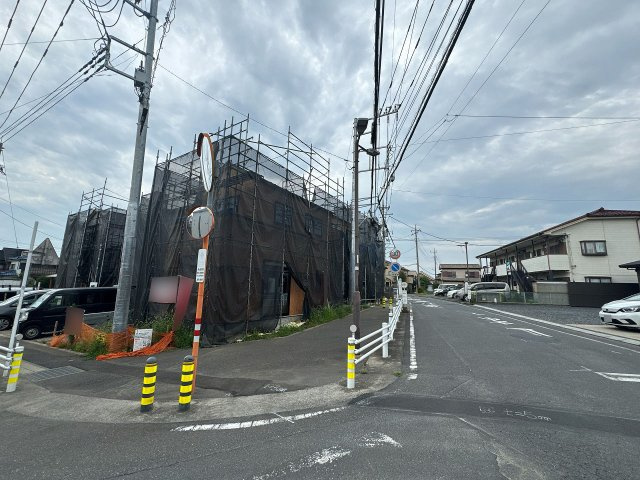 【前面道路含む現地写真】 | ふじみ野市苗間　新築一戸建住宅　全4棟　(ふじみ野店) | マイタウンふじみ野店までお気軽にお問合せください！