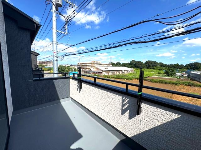 《仲介手数料半額》狭山市広瀬台11期GRAFARE全7棟　2号棟のバルコニー|バルコニー