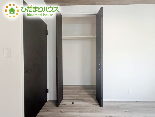 いわき市平下神谷Ⅰ期　新築戸建　3号棟の収納|各居室にはしっかりと収納を完備！