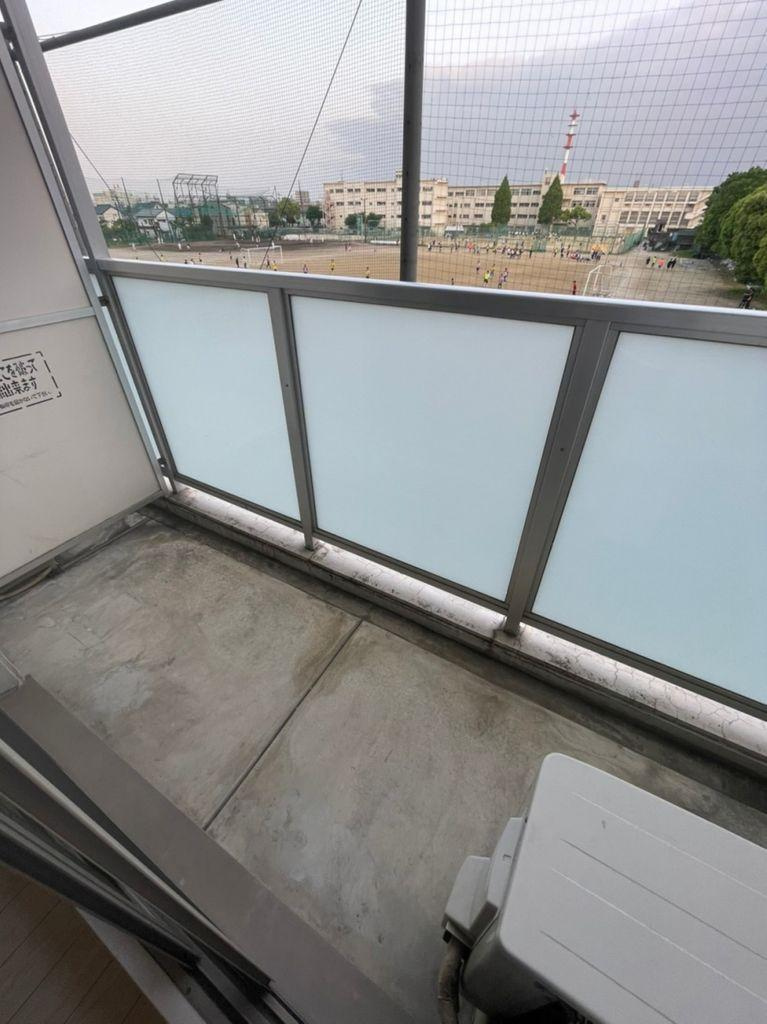 プログレッソ岩塚　名古屋市賃貸　仲介手数料無料のバルコニー|バルコニー