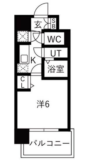 【間取り】 | レジュールアッシュ緑橋駅前