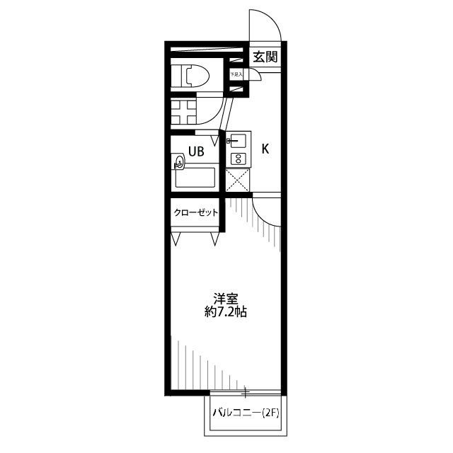 プレジール　エクセランの間取り