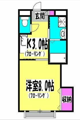 ラヴィエールの間取り