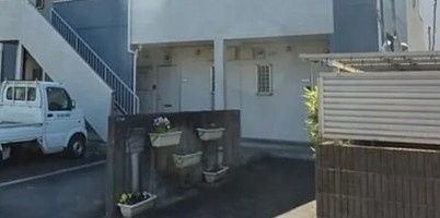 フラワーハイツのエントランス