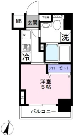 ヴェルステージ所沢の間取り