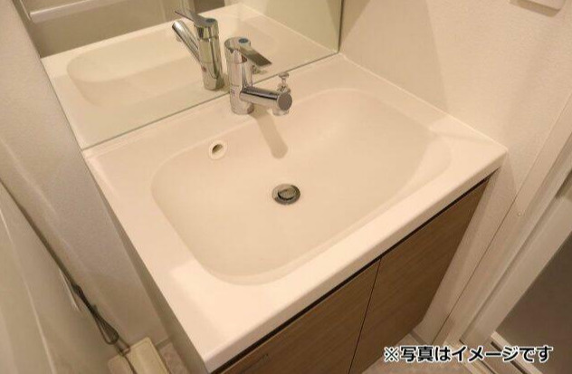 杉並区高井戸東２丁目の賃貸マンションの洗面所