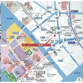 【地図】 | プレール・ドゥーク豊洲スクエア