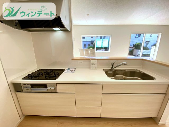 1号棟のキッチン