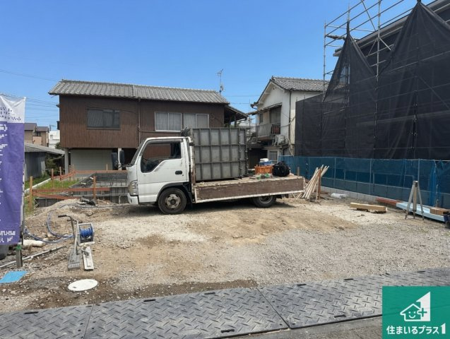 加西市北条町栗田　第1期　新築一戸建ての外観|周辺は落ち着いた街並みの住宅地！子育てがしやすい住環境です！まだ未完成ですが、現地でしかわからない事もございます。是非一度ご覧ください。