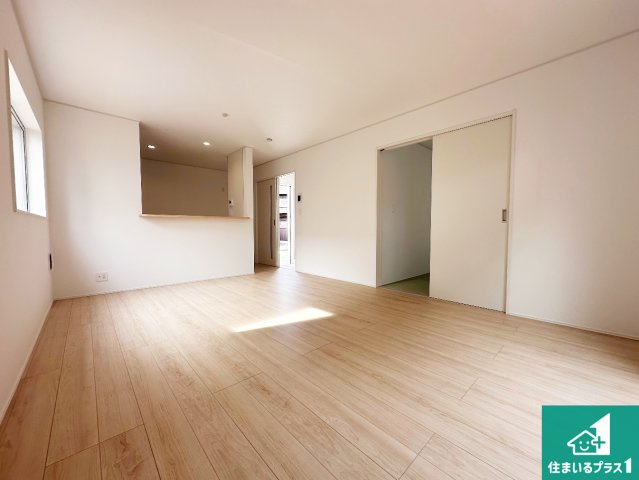 加西市北条町栗田　第1期　新築一戸建ての外観|周辺は落ち着いた街並みの住宅地！子育てがしやすい住環境です！まだ未完成ですが、現地でしかわからない事もございます。是非一度ご覧ください。
