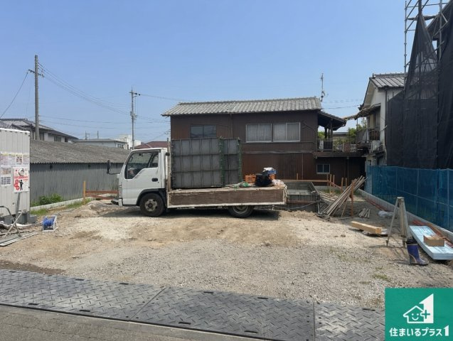 加西市北条町栗田　第1期　新築一戸建ての外観|周辺は落ち着いた街並みの住宅地！子育てがしやすい住環境です！まだ未完成ですが、現地でしかわからない事もございます。是非一度ご覧ください。