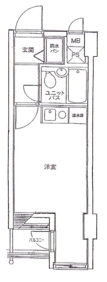 【間取り】 | エクレール南馬込
