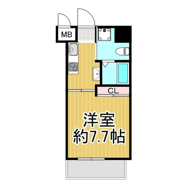 エグゼ西大阪の間取り