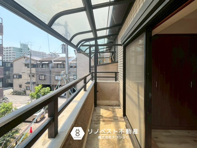 東成区大今里1丁目のバルコニー|【リノベスト不動産】テナント（事業用）物件のご紹介も可能です。事務所移転・新規開業等お気軽にご相談ください♪
