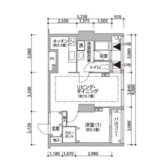 【間取り】 | 東雲キャナルコートＣＯＤＡＮ１２号棟 | 間取りです。