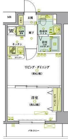 【間取り】 | リヴシティ錦糸町弐番館