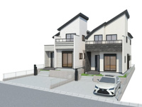藤沢市湘南台3丁目新築分譲住宅 全2棟の画像