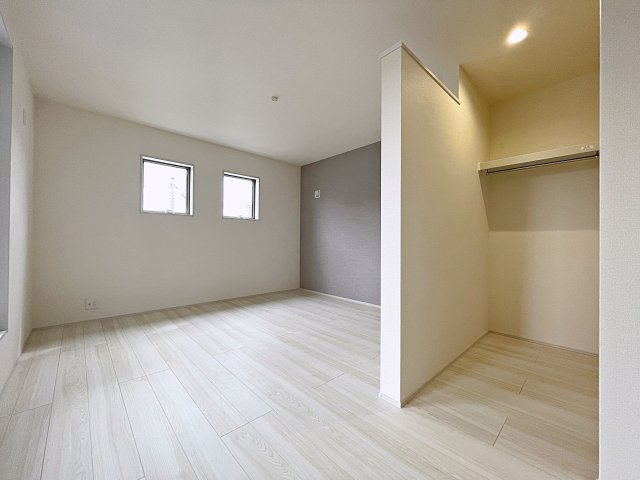 新築戸建・新築建売　福島市南沢又北川原第2　清水小・清水中の洋室|8.5帖の洋室は広々としておりご夫婦の主寝室としておすすめです！