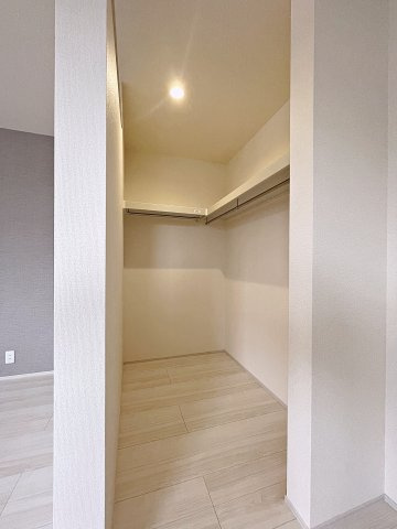 新築戸建・新築建売　福島市南沢又北川原第2　清水小・清水中の収納|大容量のWIC収納付き！お荷物が増えても安心です！