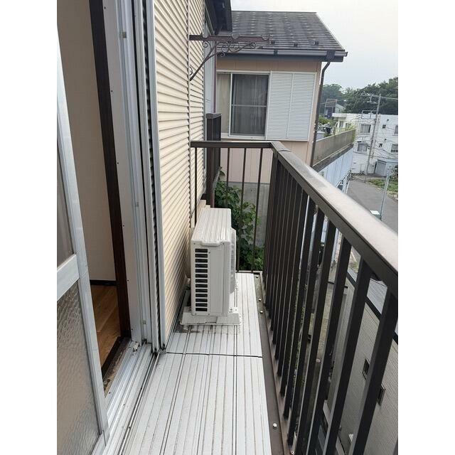 富士見コーポのバルコニー