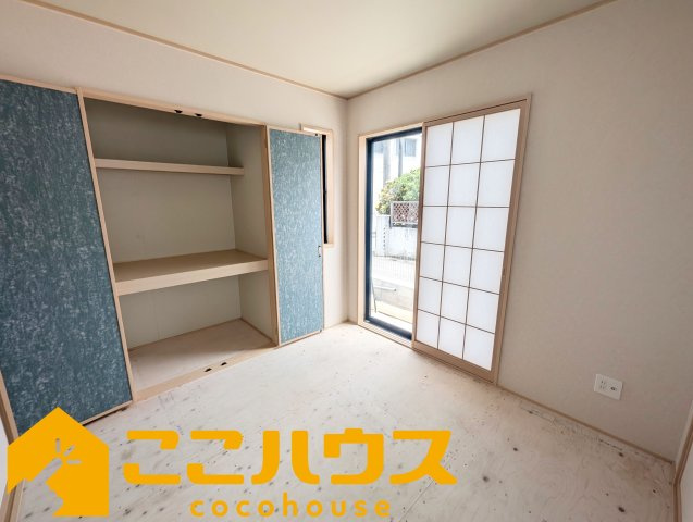 浦添市牧港1丁目332番　新築戸建て　全2棟　B号棟の和室|和室4.5畳