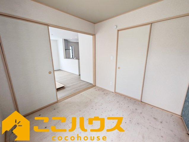 浦添市牧港1丁目332番　新築戸建て　全2棟　B号棟の和室|和室4.5畳