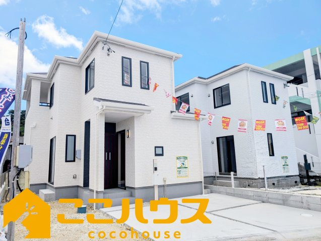 浦添市牧港1丁目332番　新築戸建て　全2棟　B号棟の外観|長期優良住宅認定物件です！