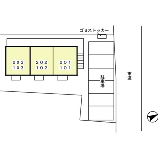 【区画図】 | Ｓｈｉｎｍｅｉ Ⅰ