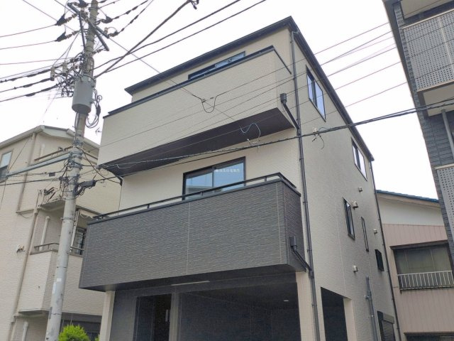 富士見市大字鶴馬の新築一戸建の外観