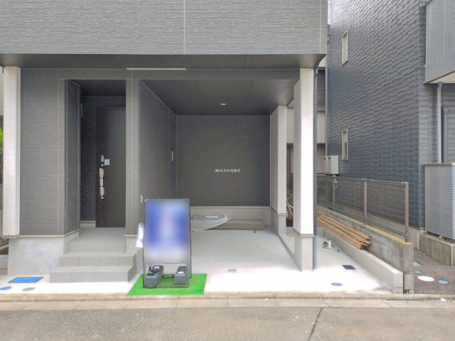 富士見市大字鶴馬の新築一戸建の駐車場