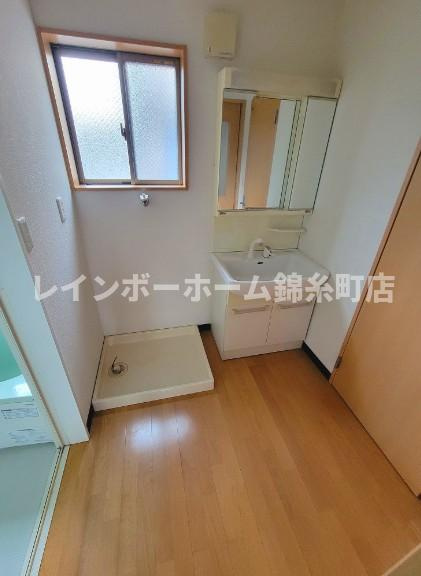 コーポ ツガの独立洗面台
