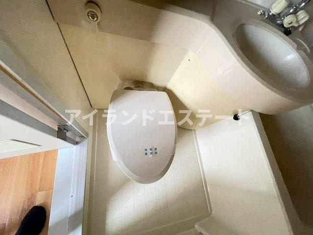 マリーナさくら　ペット相談　角部屋　バス徒歩1分のトイレ