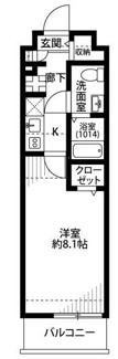 【間取り】 | プレール・ドゥーク本所吾妻橋Ⅱ | 間取りです。