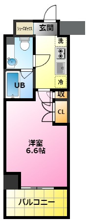 パークキューブ武蔵小杉の間取り|鉄筋コンクリート造マンション♪