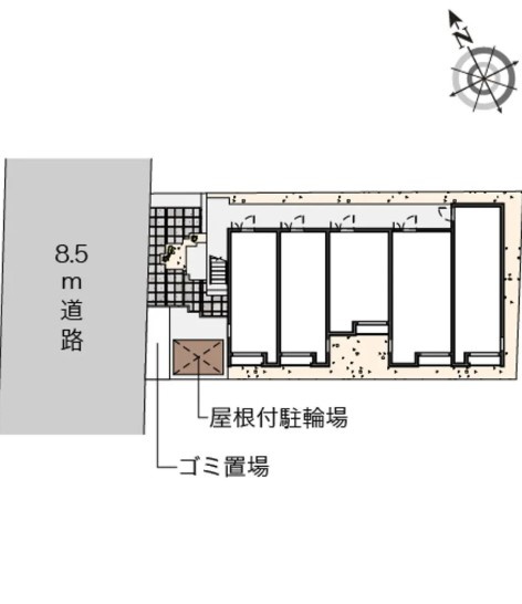 【区画図】 | クレイノボヌール ラ メゾン