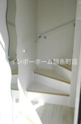 リーテンリュカ西新井の玄関