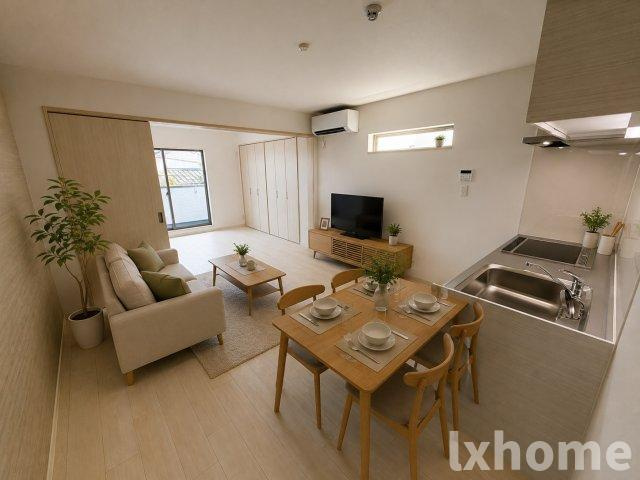 ピレーネ一津屋の居間・リビング|ゆったり過ごせる居間です