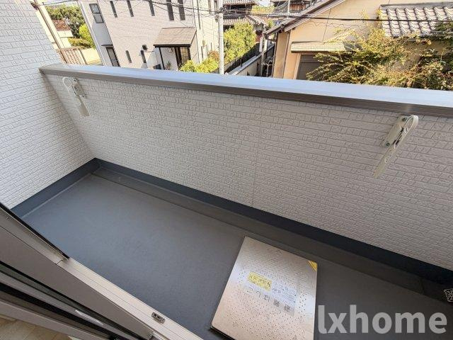 ピレーネ一津屋のバルコニー|落ち着いた時間を過ごせるバルコニーです