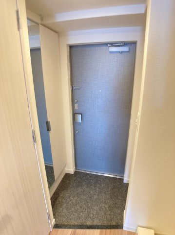 プレサンス谷町九丁目ディセオの玄関