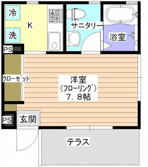 【間取り】 | ウィステリアⅠ | 間取りです。