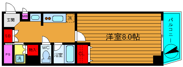 WILL DO千代崎の間取り