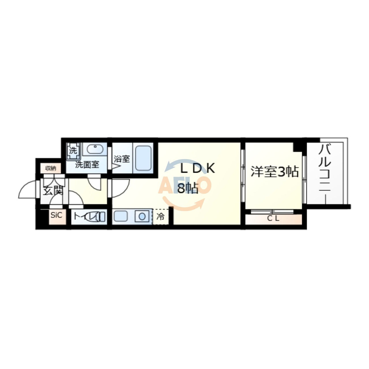 ArtizA瓦屋町Ⅰの間取り|ArtizA瓦屋町Ⅰ　間取り