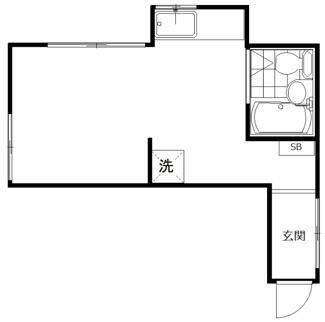 【間取り】 | ハイツ藤森 | 間取りです。