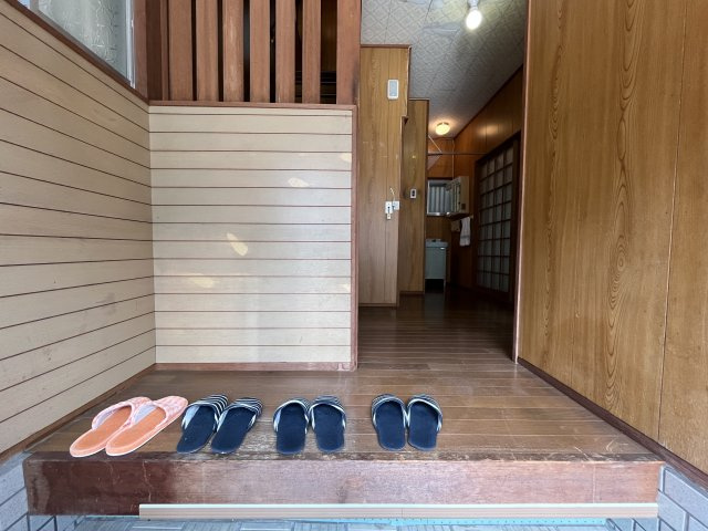 貝塚市久保1丁目　中古戸建の玄関|毎日通る玄関はこちらです。