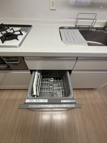 立川市柴崎町２丁目の賃貸マンションのキッチン|コンパクトなキッチンで掃除もラクラク