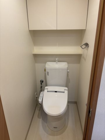 立川市柴崎町２丁目の賃貸マンションのトイレ|シンプルで使いやすいトイレです