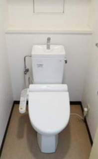 ファミール浜園のトイレ|清潔感のあるトイレです