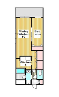 【間取り】 | Noble　Terrace | 間取りです。